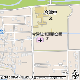 滋賀県高島市今津町弘川575周辺の地図