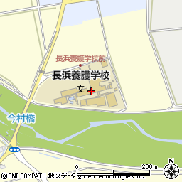滋賀県立長浜養護学校周辺の地図