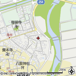 滋賀県長浜市落合町190周辺の地図