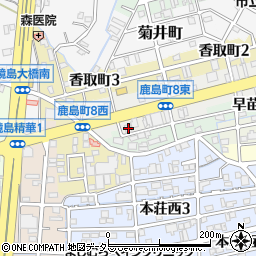 台湾料理大府周辺の地図