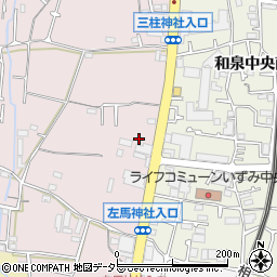 神奈川県横浜市泉区上飯田町290周辺の地図