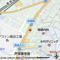 トヨタモビリティ神奈川　戸塚店周辺の地図
