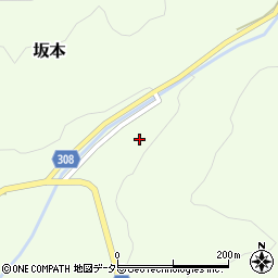 鳥取県東伯郡三朝町坂本1463周辺の地図
