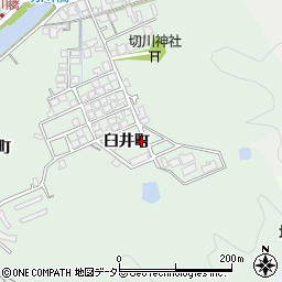 島根県安来市切川町臼井町周辺の地図