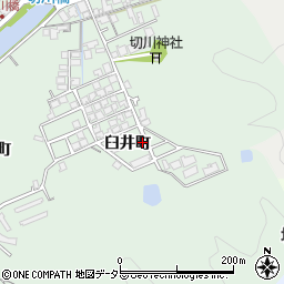 島根県安来市切川町（臼井町）周辺の地図
