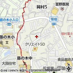 くるマック横浜南店周辺の地図