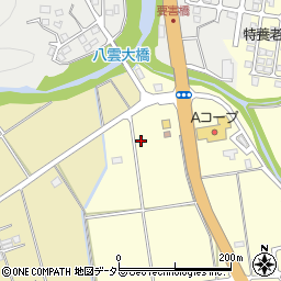島根県松江市八雲町東岩坂20-2周辺の地図