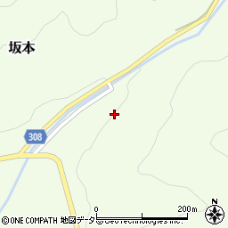 鳥取県東伯郡三朝町坂本1498周辺の地図