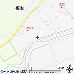 鳥取県倉吉市三江566周辺の地図