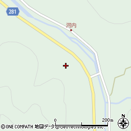 鳥取県鳥取市鹿野町河内2597周辺の地図