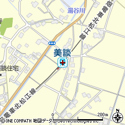 美談駅周辺の地図