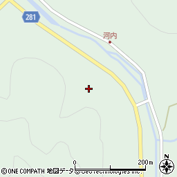 鳥取県鳥取市鹿野町河内2598周辺の地図