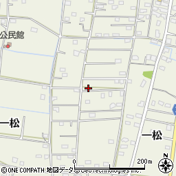 千葉県長生郡長生村一松戊周辺の地図