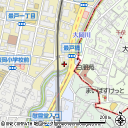 横浜指圧矯正療院周辺の地図