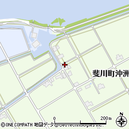 島根県出雲市斐川町沖洲2119周辺の地図