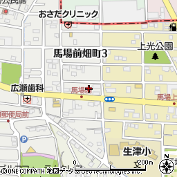 明花塾周辺の地図