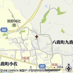 兵庫県養父市八鹿町九鹿1513周辺の地図