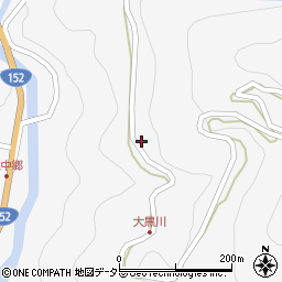 長野県飯田市上村中郷320周辺の地図
