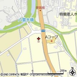 島根県松江市八雲町東岩坂14-1周辺の地図
