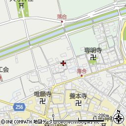 滋賀県長浜市落合町747周辺の地図