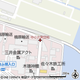 中小企業団地周辺の地図