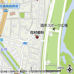 花村歯科周辺の地図