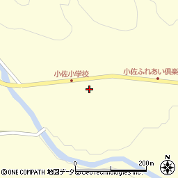 兵庫県養父市八鹿町小佐913周辺の地図