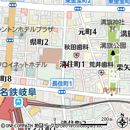 新岐阜切手・古銭・チケット商会周辺の地図