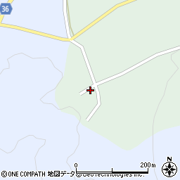 鳥取県西伯郡大山町赤松176周辺の地図