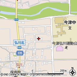 滋賀県高島市今津町弘川1903-2周辺の地図