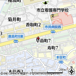 有限会社松坂屋精肉店周辺の地図