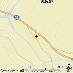 岐阜県可児郡御嵩町美佐野2713-5周辺の地図