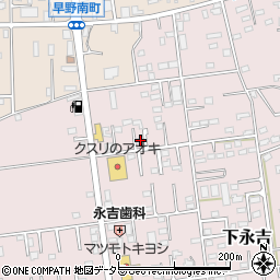 千葉県茂原市下永吉300周辺の地図
