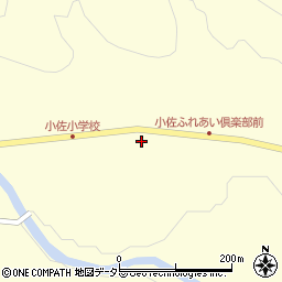 兵庫県養父市八鹿町小佐907周辺の地図