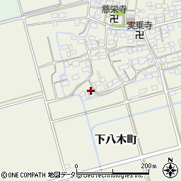 滋賀県長浜市下八木町717周辺の地図