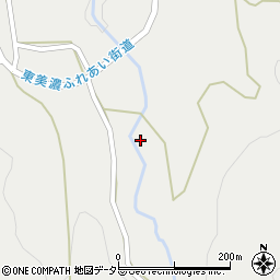 岐阜県恵那市三郷町野井210周辺の地図
