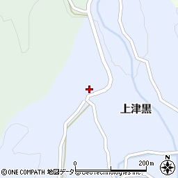鳥取県八頭郡八頭町上津黒183周辺の地図
