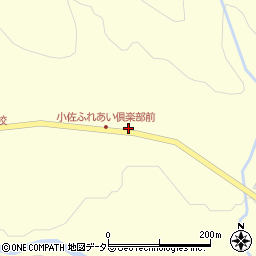 兵庫県養父市八鹿町小佐834周辺の地図