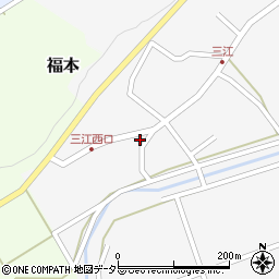 鳥取県倉吉市三江397-1周辺の地図