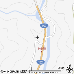 長野県飯田市上村中郷400周辺の地図