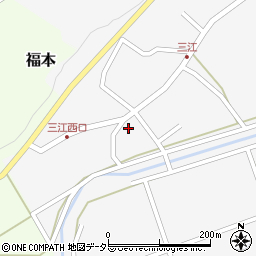鳥取県倉吉市三江423周辺の地図