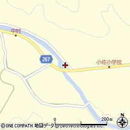 兵庫県養父市八鹿町小佐993周辺の地図
