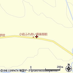 兵庫県養父市八鹿町小佐833周辺の地図
