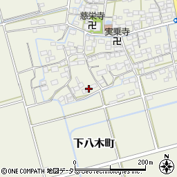 滋賀県長浜市下八木町709周辺の地図