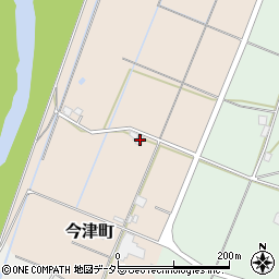 島根県安来市今津町52-1周辺の地図
