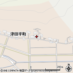 島根県安来市田頼町津田平町558-3周辺の地図