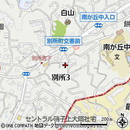 横浜椎茸周辺の地図
