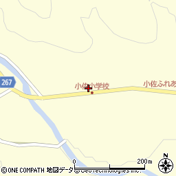 兵庫県養父市八鹿町小佐979周辺の地図