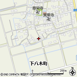 滋賀県長浜市下八木町708周辺の地図