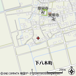 滋賀県長浜市下八木町710周辺の地図